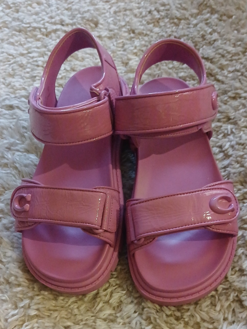 NWOT COACH SANDALS